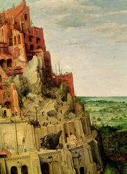 La torre de Babel (detalle)